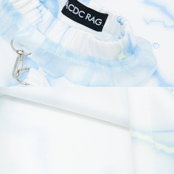 ACDC Rag Cyber Jellyfish White Leg Warmer - Picture 7 of 7